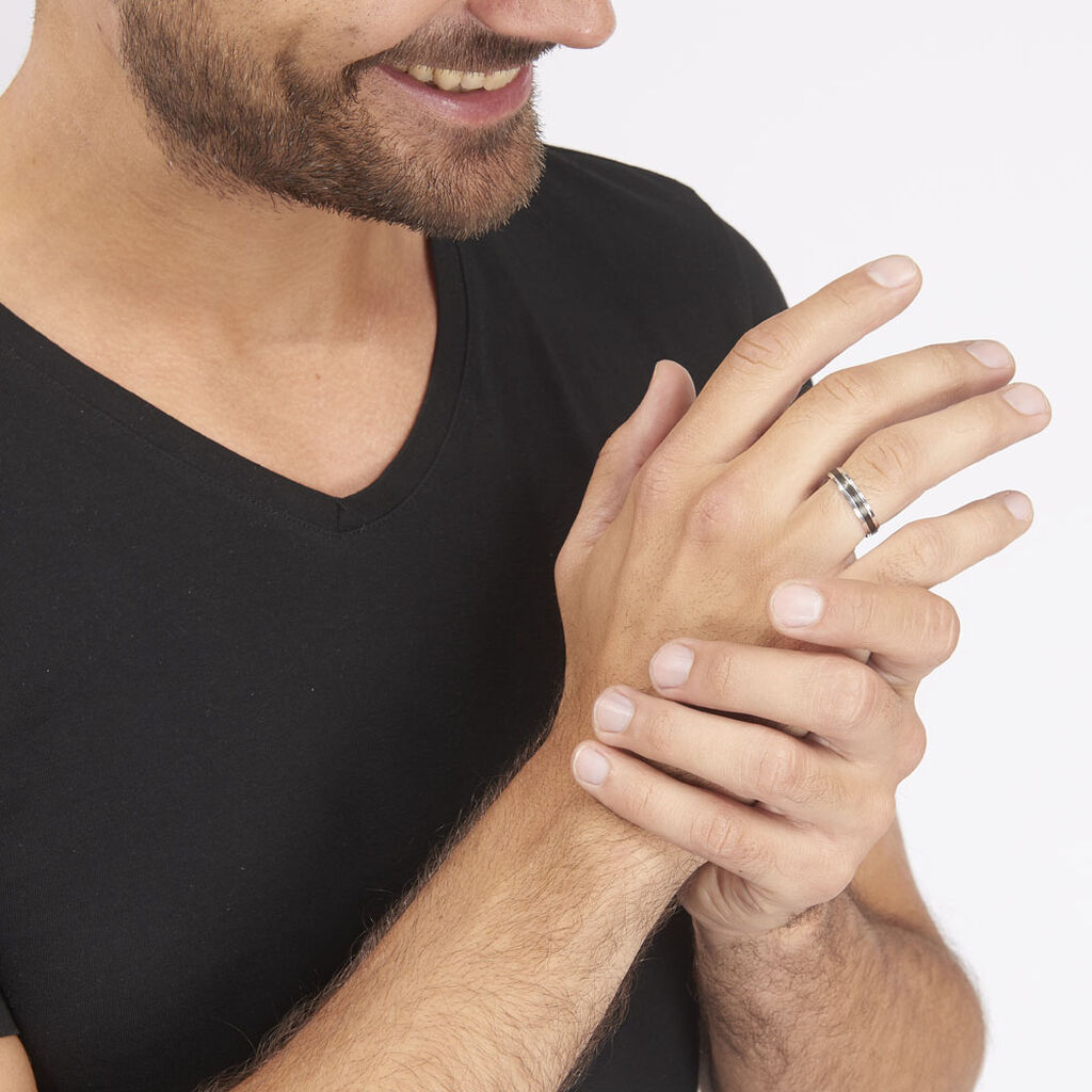 Alliance Mariaye Argent Blanc