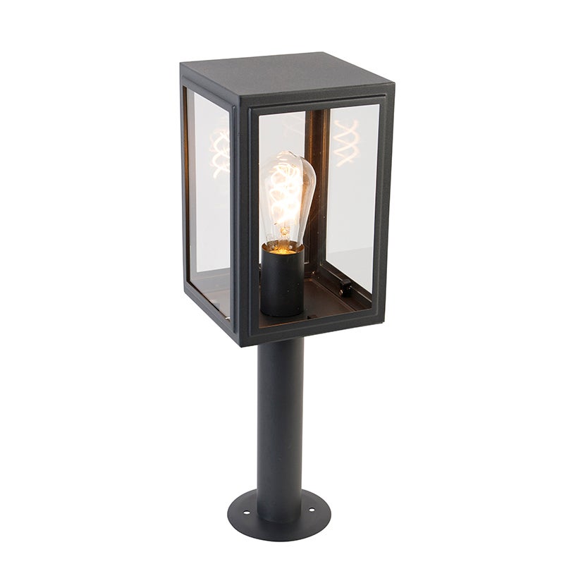 Buitenlantaarnpaal, grijs, 50 cm, IP44 - Sutton