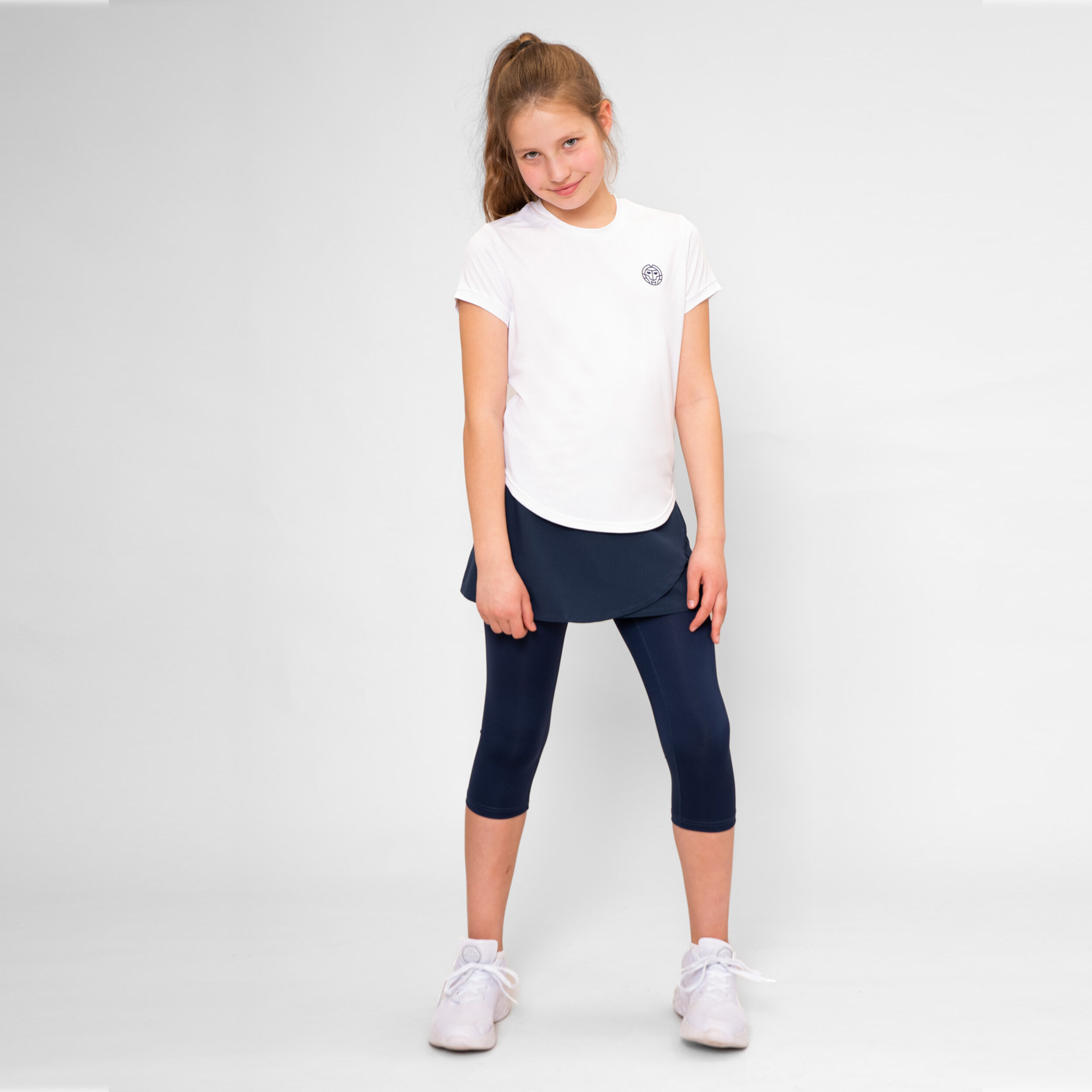BIDI BADU Crew T-shirt Filles - Blanc