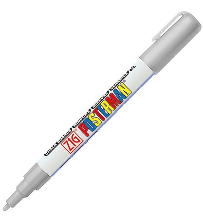 Zig Tusche - Wasserfest - 1 mm - Silber