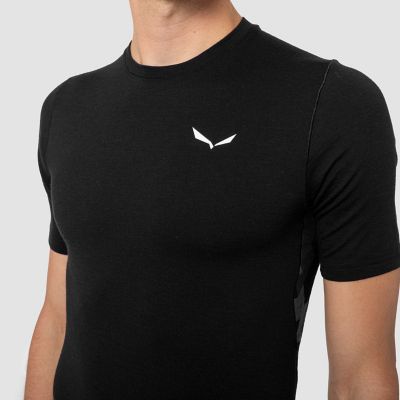SalewaCRISTALLO WARM AMR T-SHIRT - schwarz