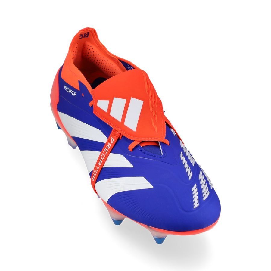 adidas Predator Elite Fold-over Tongue SG Advancement - Bleu/Blanc/Rouge