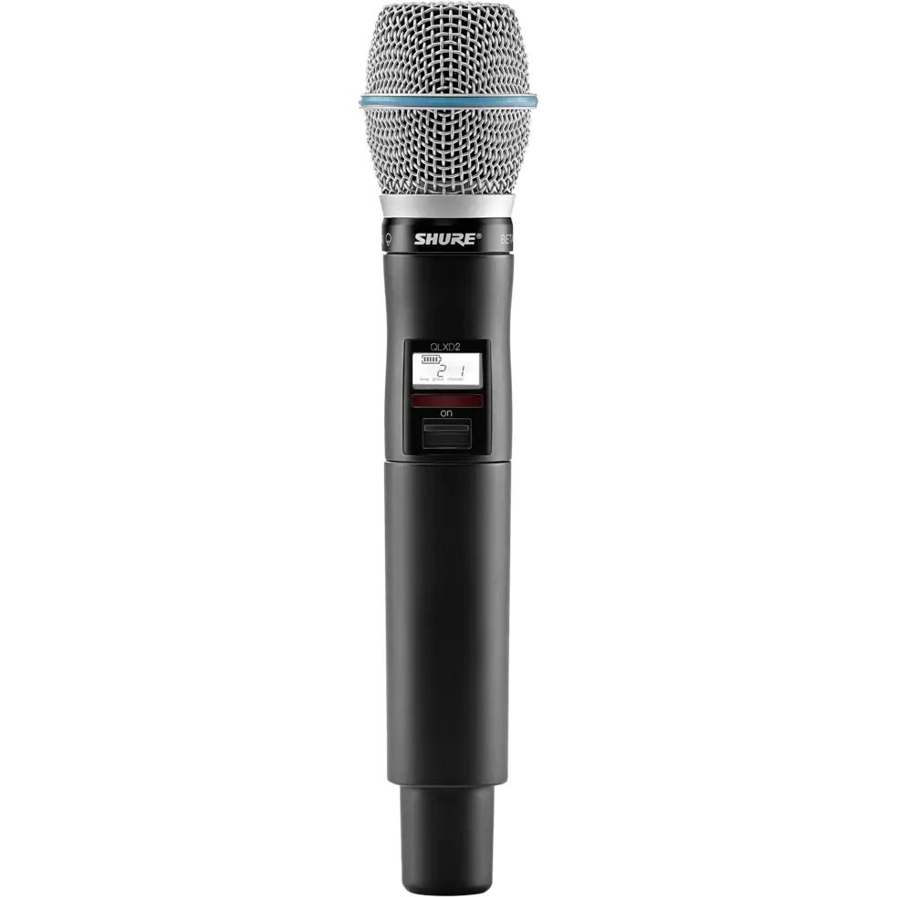Shure QLXD24E/B87C-S50 draadloos microfoon systeem (823-832 & 863-865 MHz)