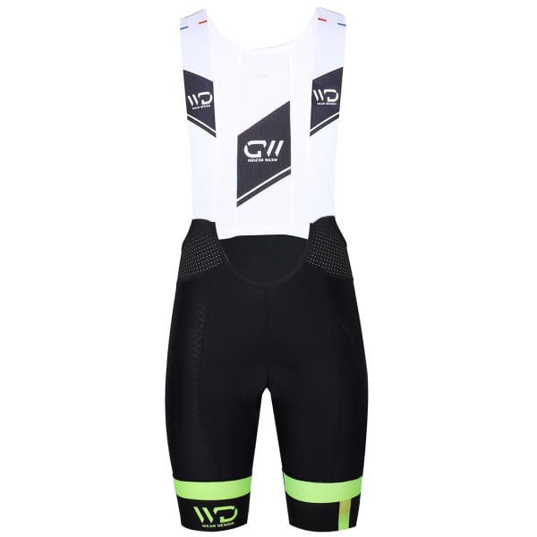 Cuissard vélo WEAR DESIGN CUISSARD HERO BLACK/YELLOW