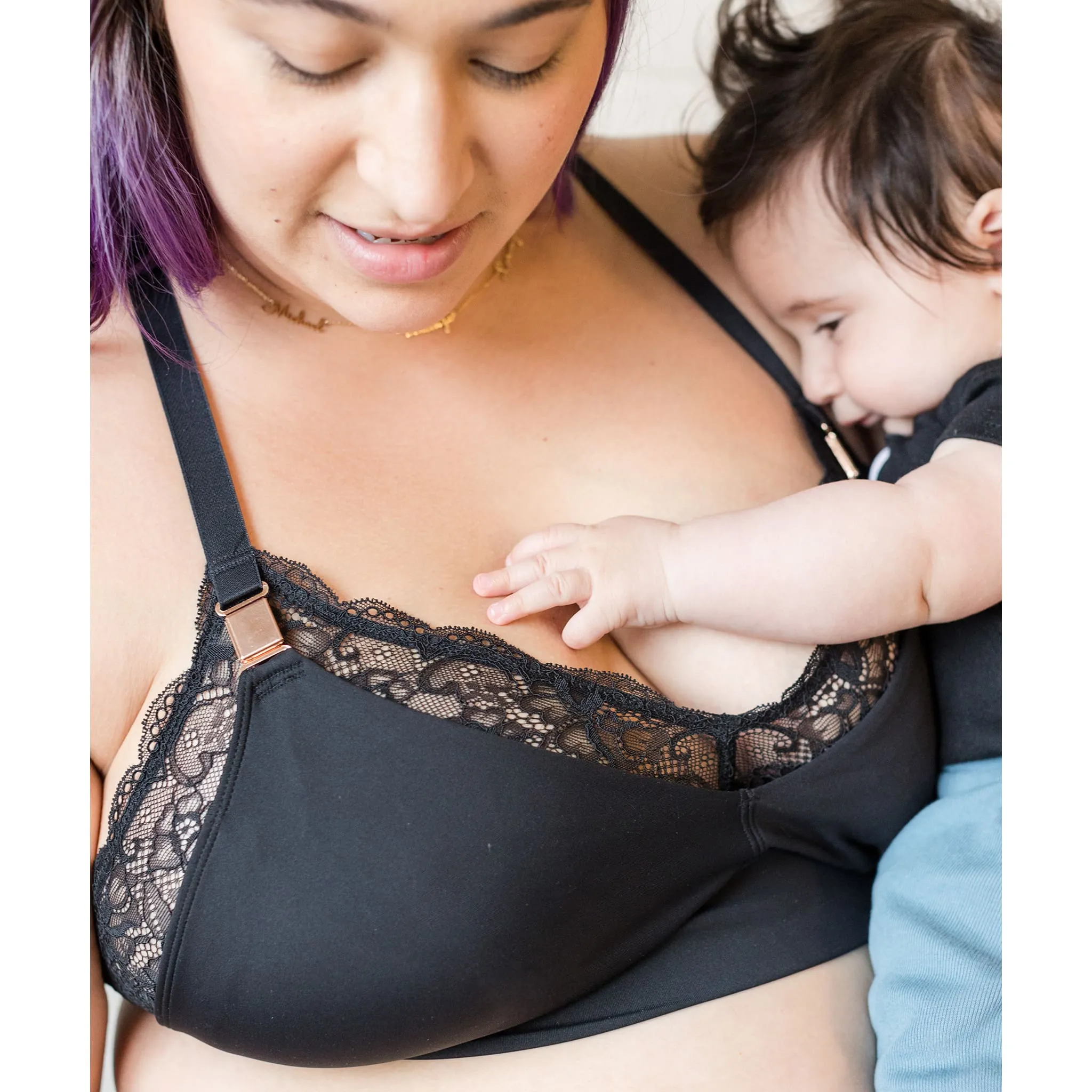 Davin & Adley Bralette de Maternité et d’Allaitement pour Forte Poitrine - Ella