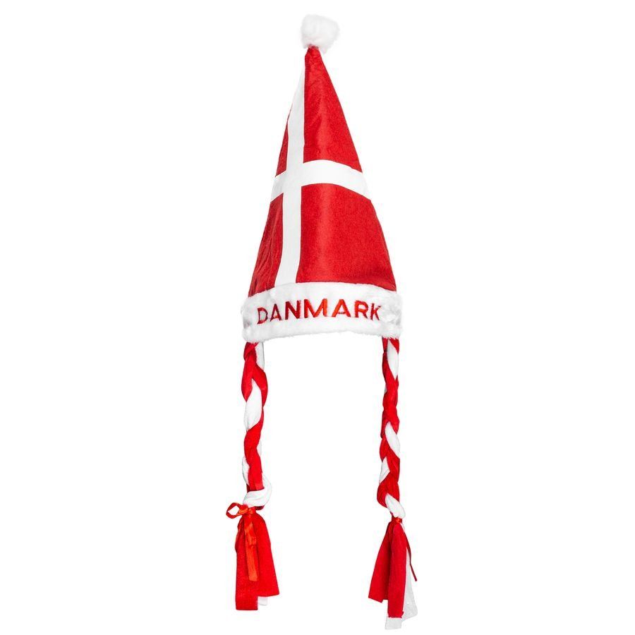 Danemark Bonnet de Noël - Rouge/Blanc Enfant
