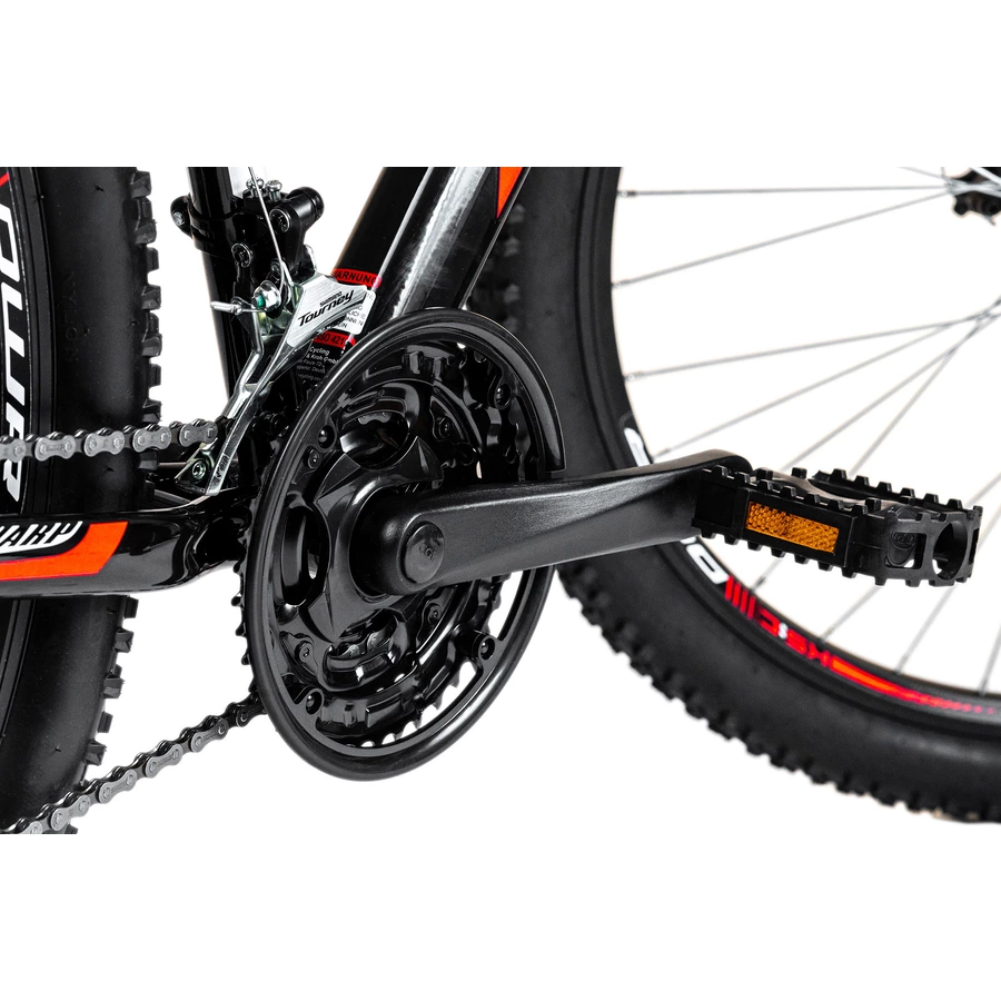KS Cycling Mountainbike 29 Zoll Sharp schwarz-rot