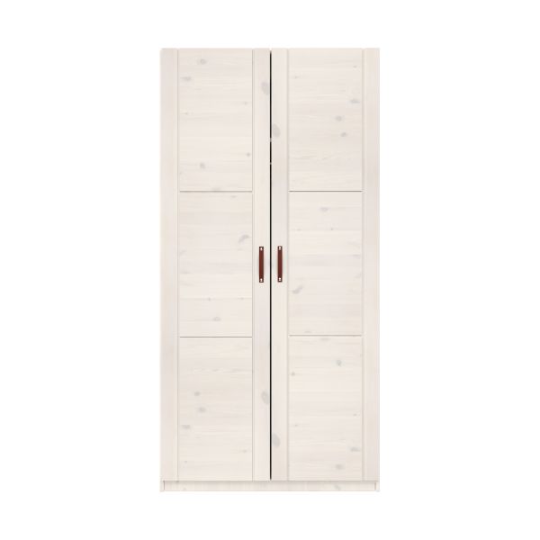 LIFETIME Kidsrooms Kledingkast 2-Deurs - White Wash