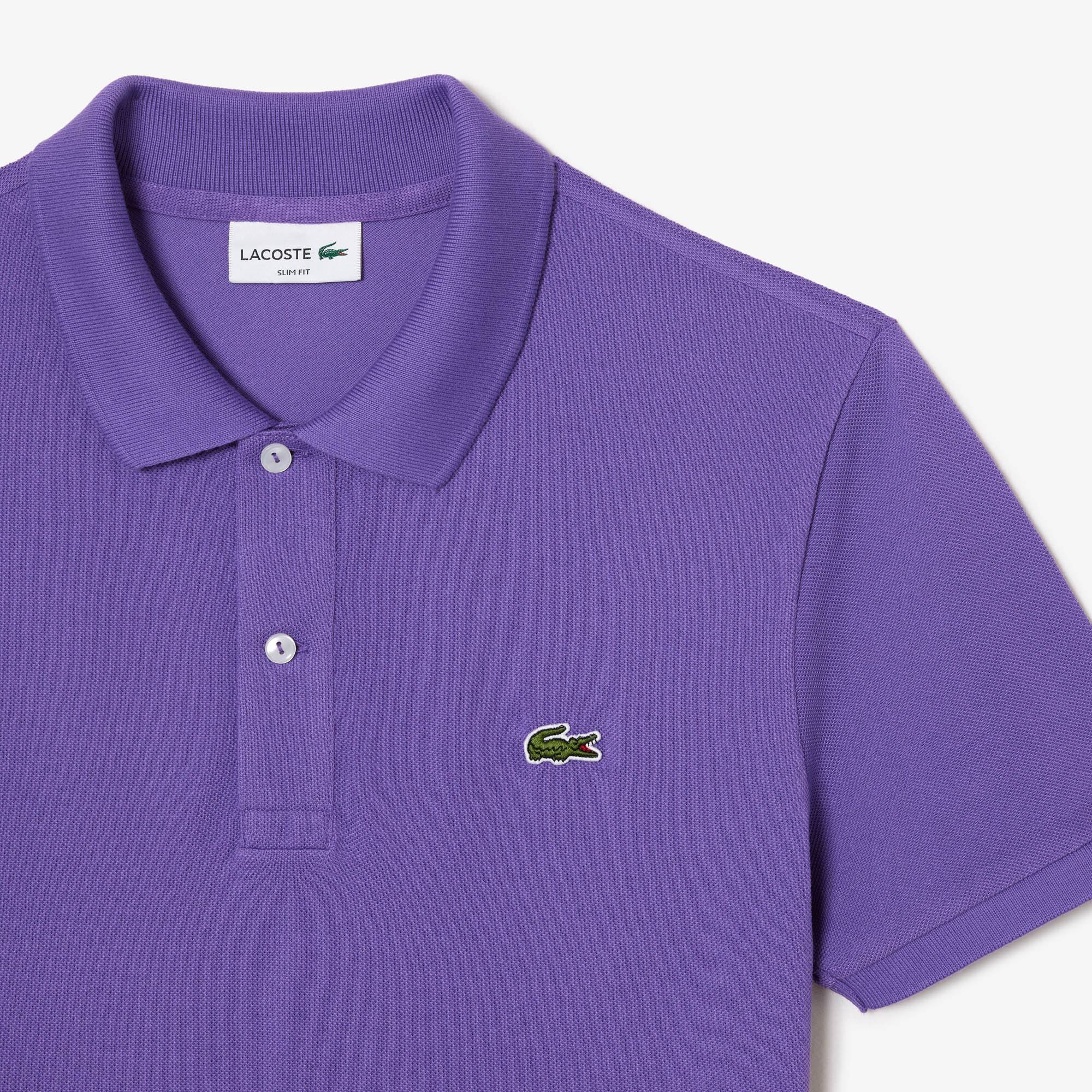 Original L.12.12 Poloshirt aus Petit Piqué Kurze Ärmel - Lila - Lacoste - Herren
