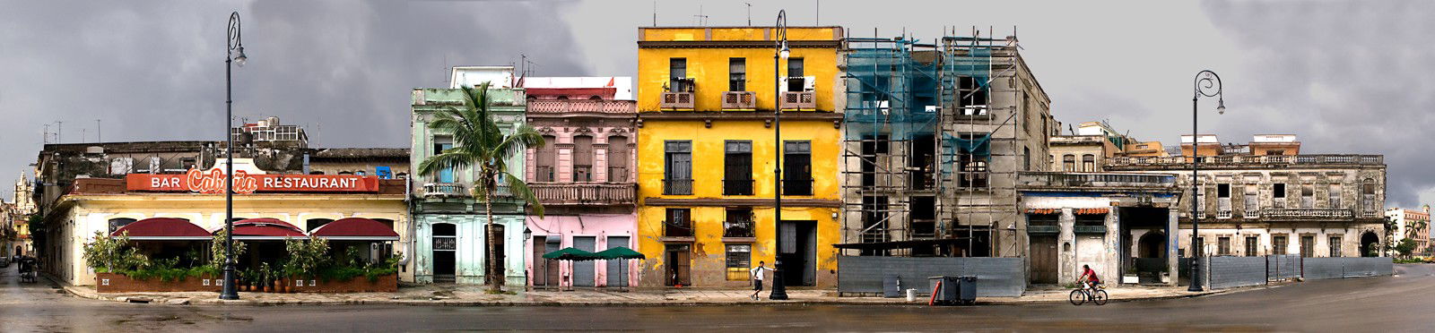 Avenida Cuba #2 by Larry Yust - Limited Edition. Edition of: 150. Signed.