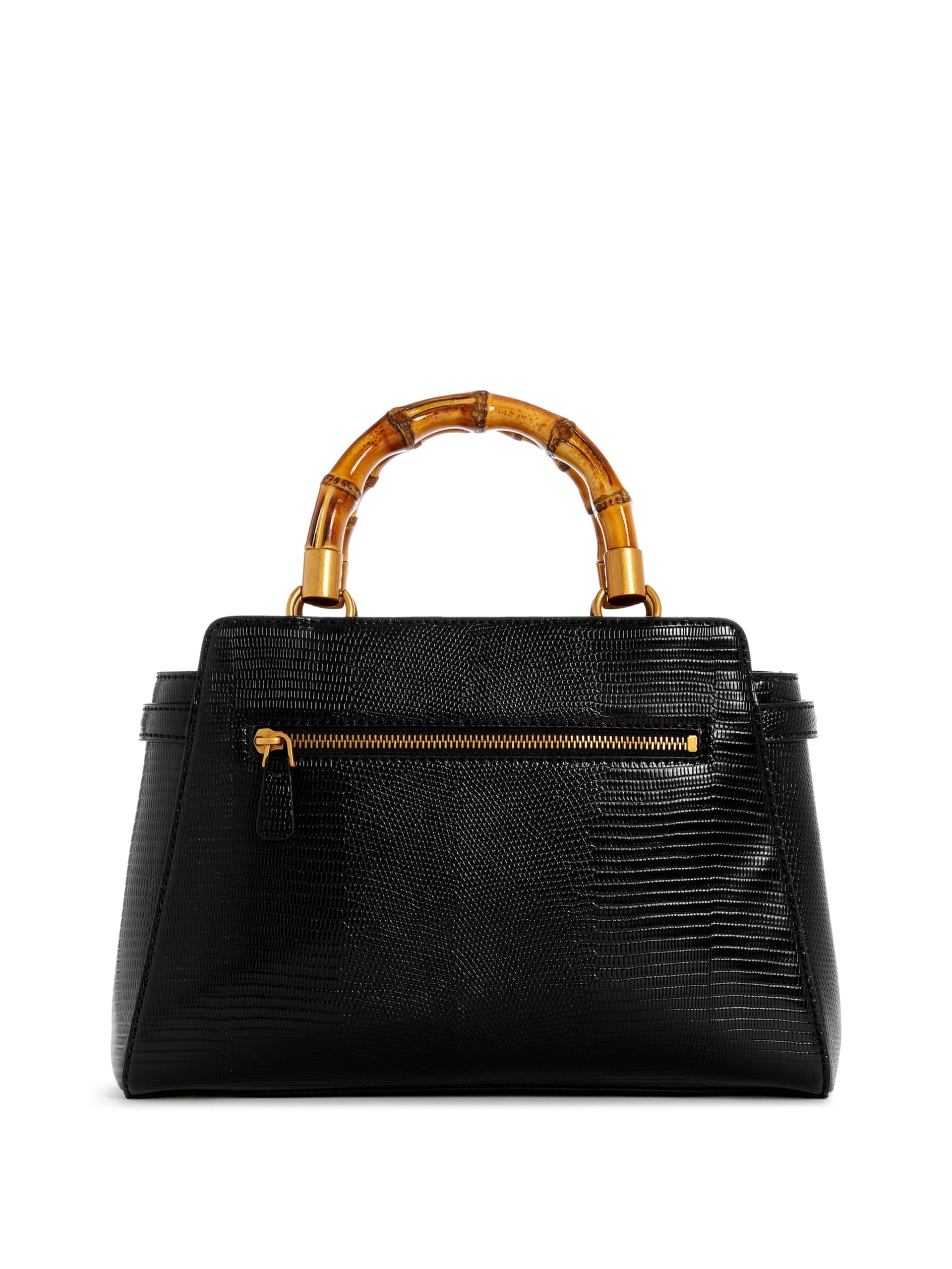 Bolsa Sibel com alça de bambu