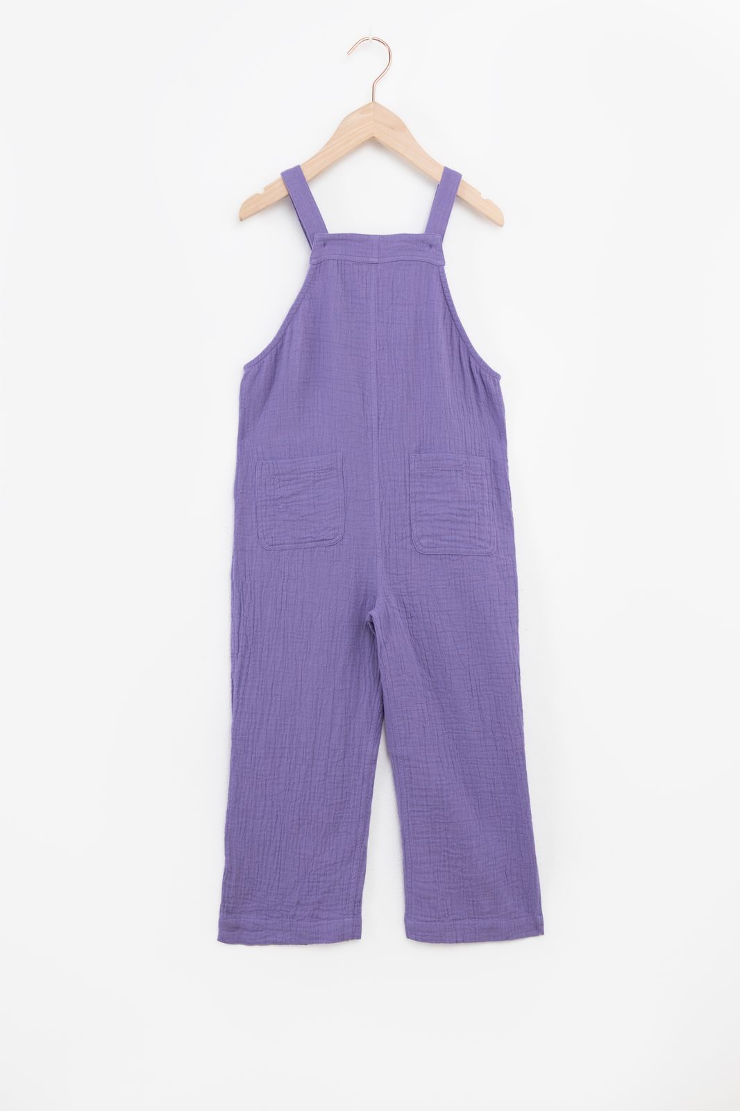 Paars mousseline jumpsuit