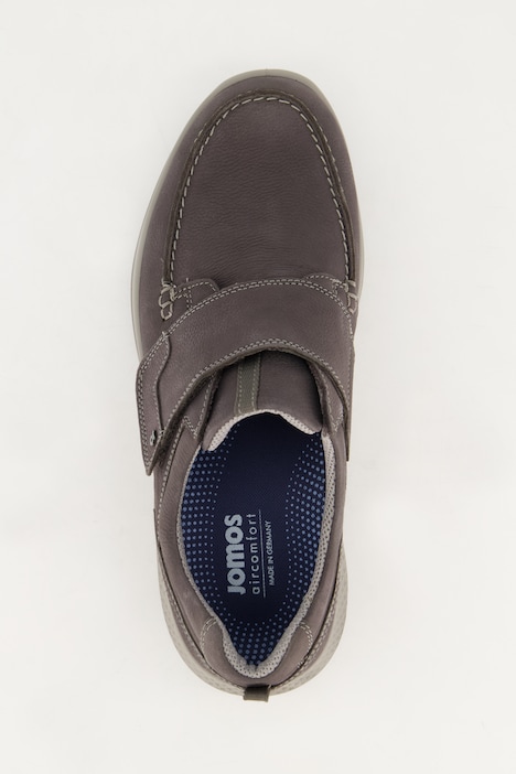 Slipper mit Klettverschluss, Jomos, echtes Leder, bis Gr. 51