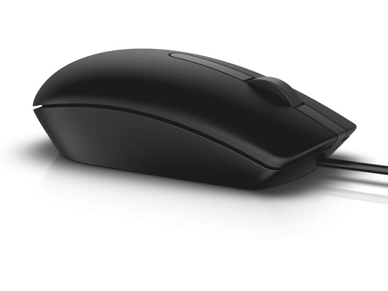 Dell Maus MS116 USB Schwarz Kabelgebundene optische Computermaus