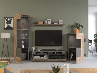 Lowboard FRENO Oak/ grau