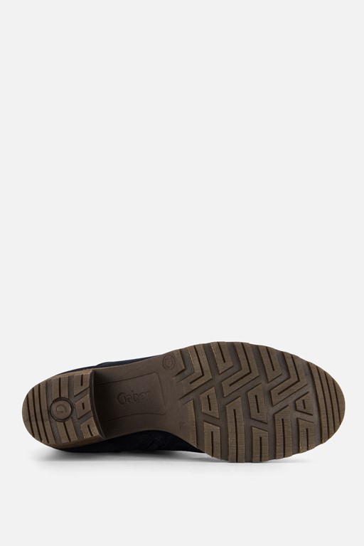 Gabor Enkellaarsjes blauw Suede