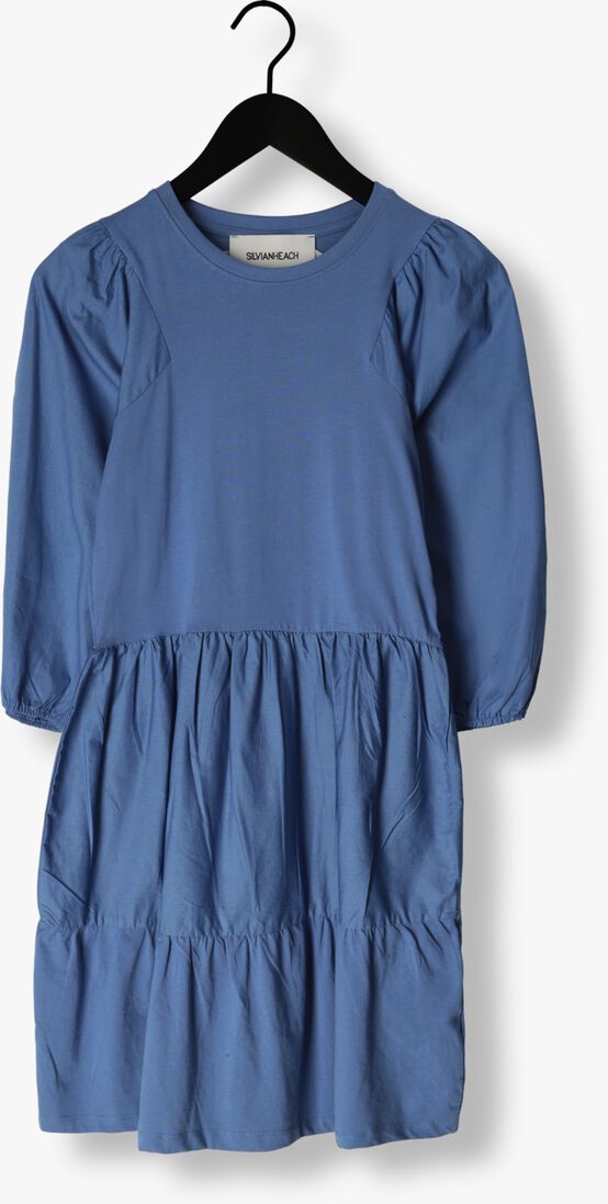 SILVIAN HEACH blauwe silvian heach mini jurk gpp23070ve