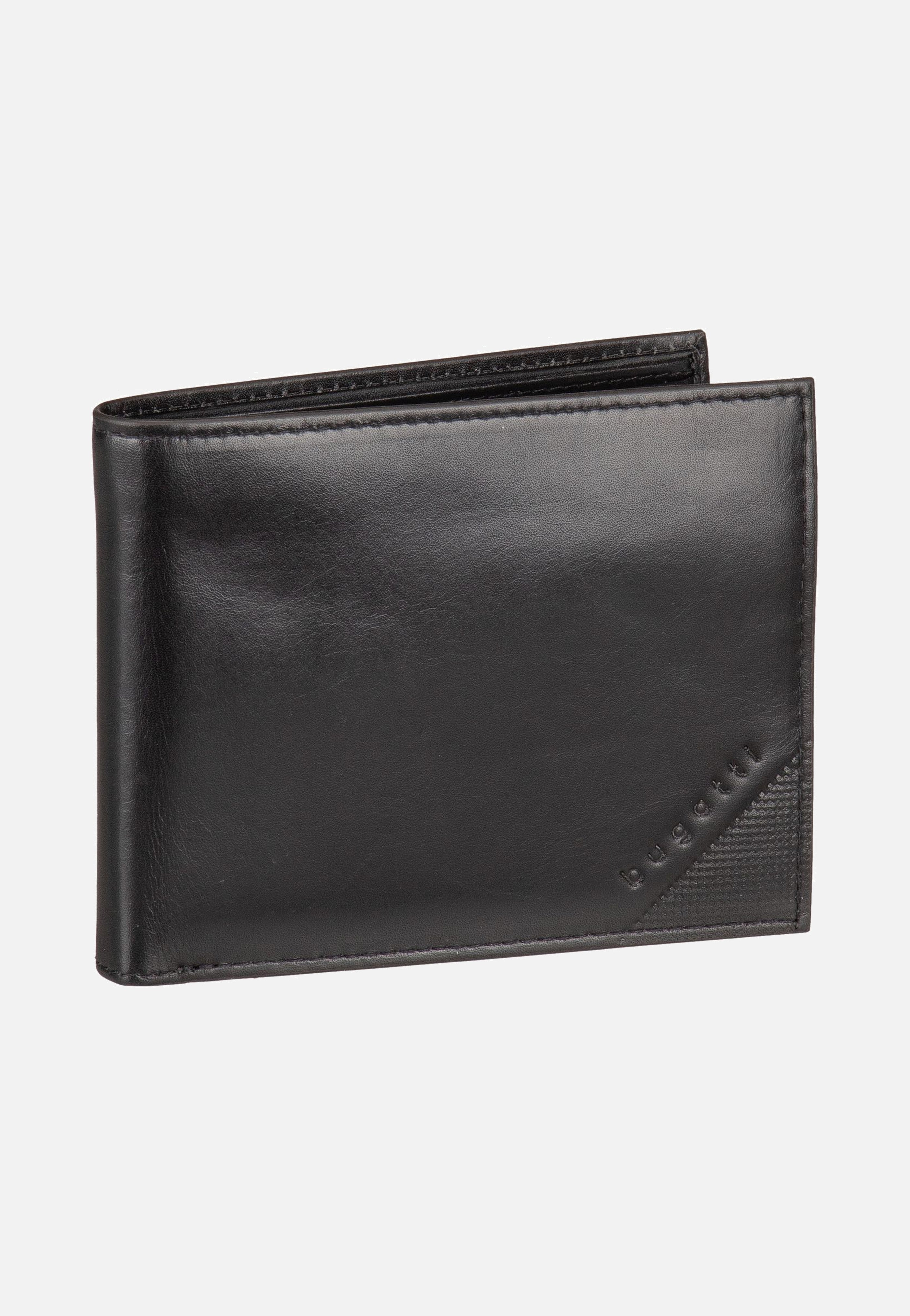 Nobile Horizontal with Flap Schwarz - Portemonnaie