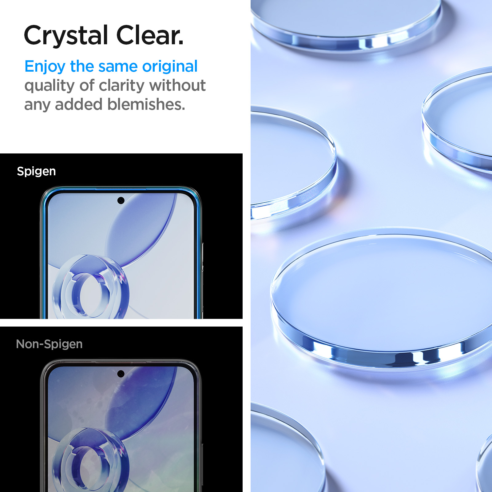 (2er Set) Samsung Galaxy A54 5G AlignMaster Glas Tr Clear Panzer Glas Case Friendly   Montagerahmen (AGL05966)