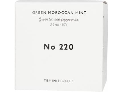 Teministeriet Teministeriet - 220 grønn marokkansk mynte - løs te 100 g - Refill Pack
