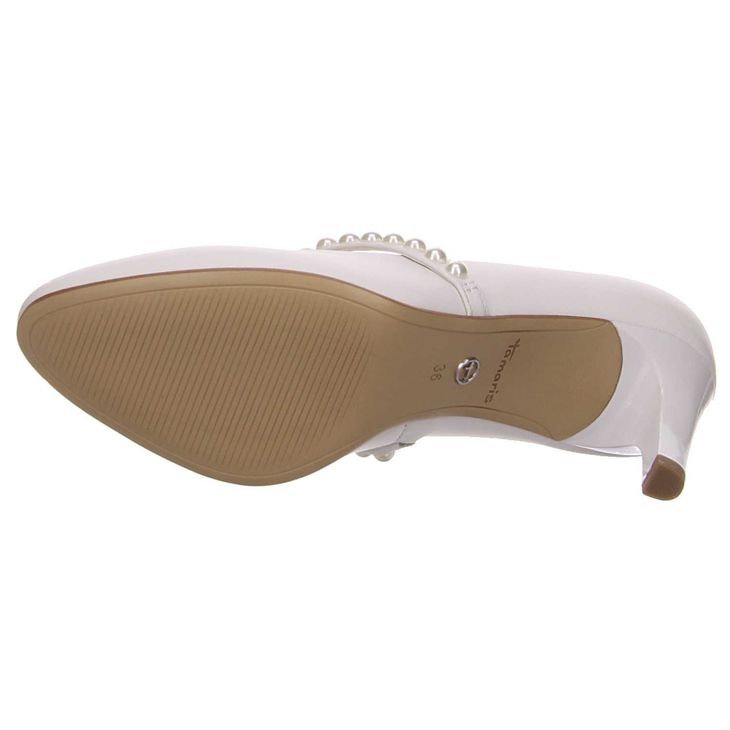 Tamaris Pumps weiß weiss/weiss kombi