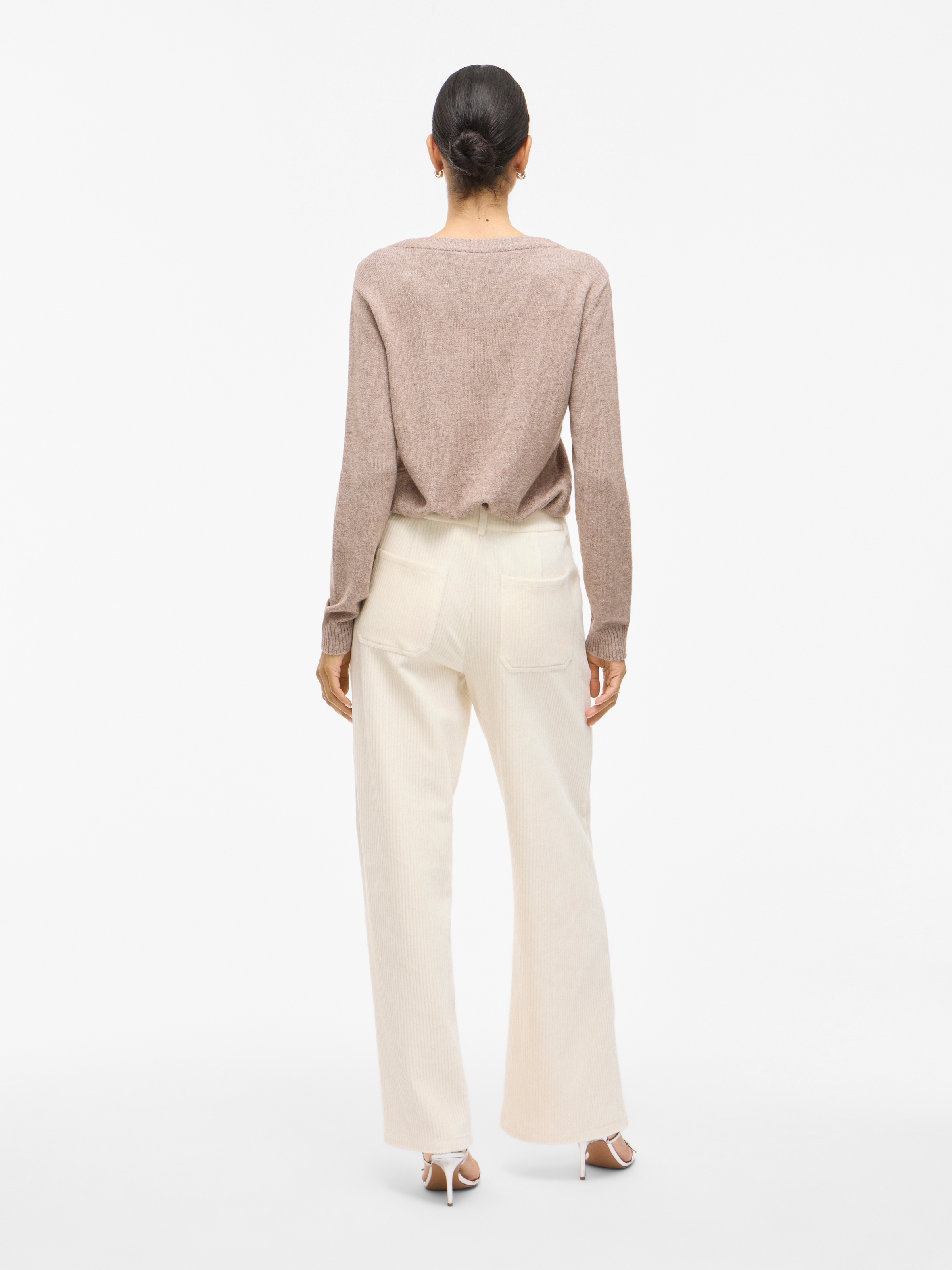 Vila Cordhose »VIKITA RW WIDE CORDUROY PANTS - NOOS«