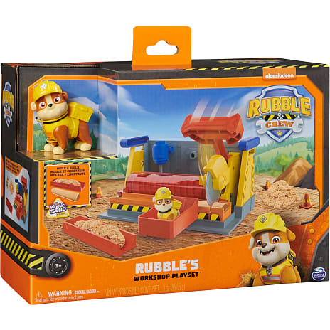 Paw Patrol Rubble & Crew rubble's workshop legesæt