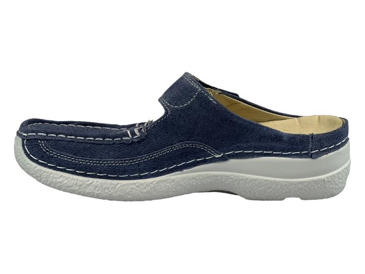 Wolky 00622793 Roll Slipper blauw