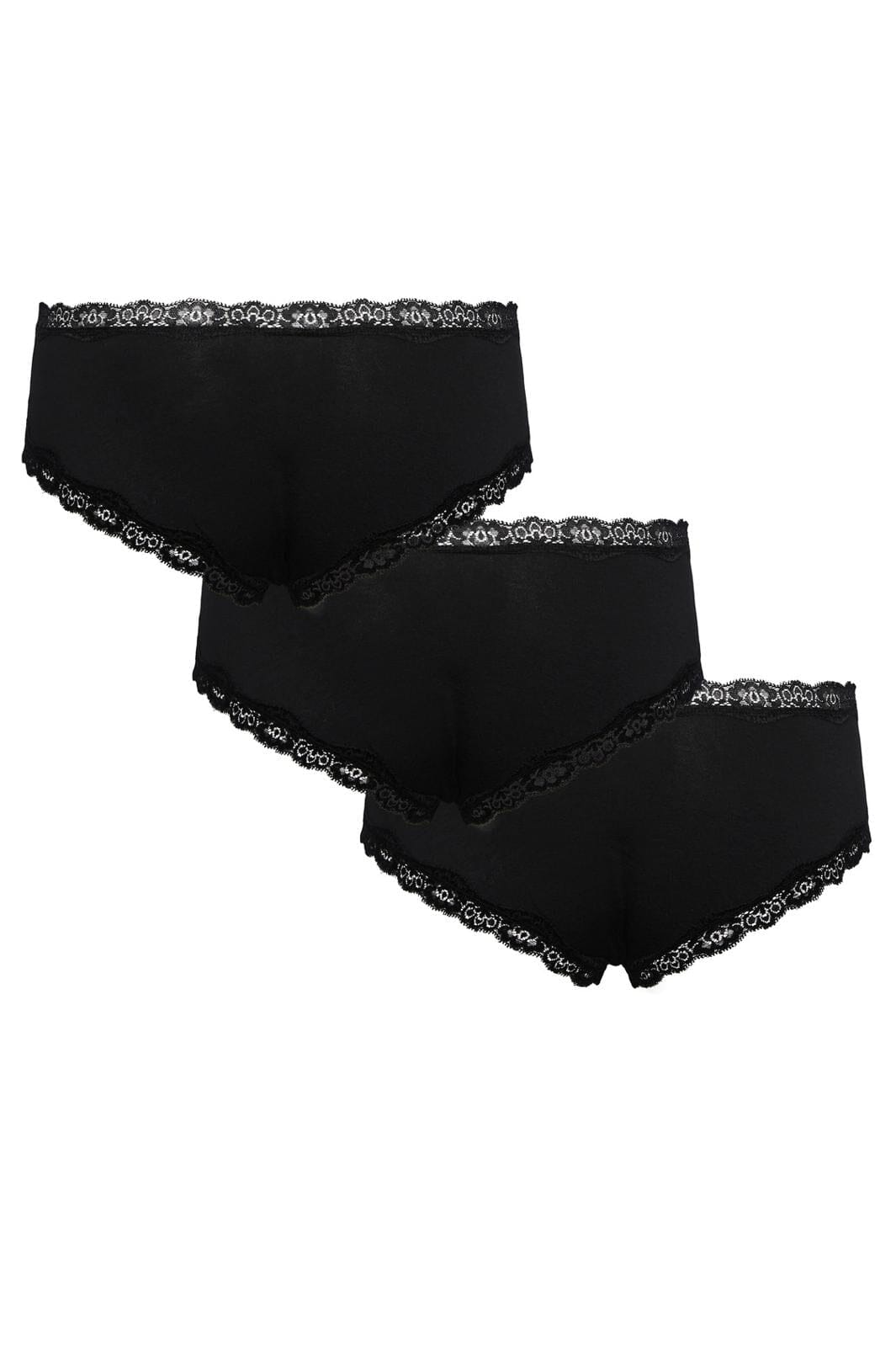 Pieces Pcnola Low Cut Hipster 3-Pack