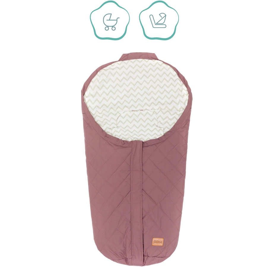 fillikid Sommerfußsack Light Small Gruppe 0 Altrosa