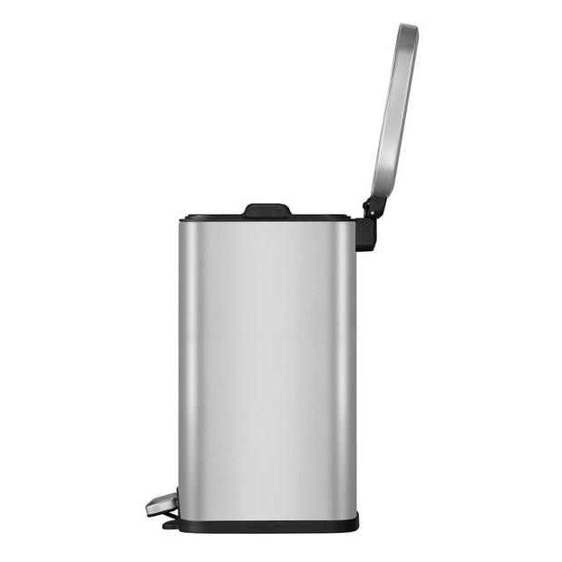 EKO Stella Prullenbak - 12 liter - Mat RVS