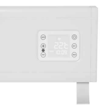 Eurom Alutherm Plint 2000 Watt Wit met Wifi