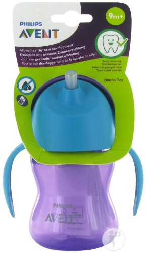 Philips Avent Gobelet avec paille - SCF796/02 (9m+)