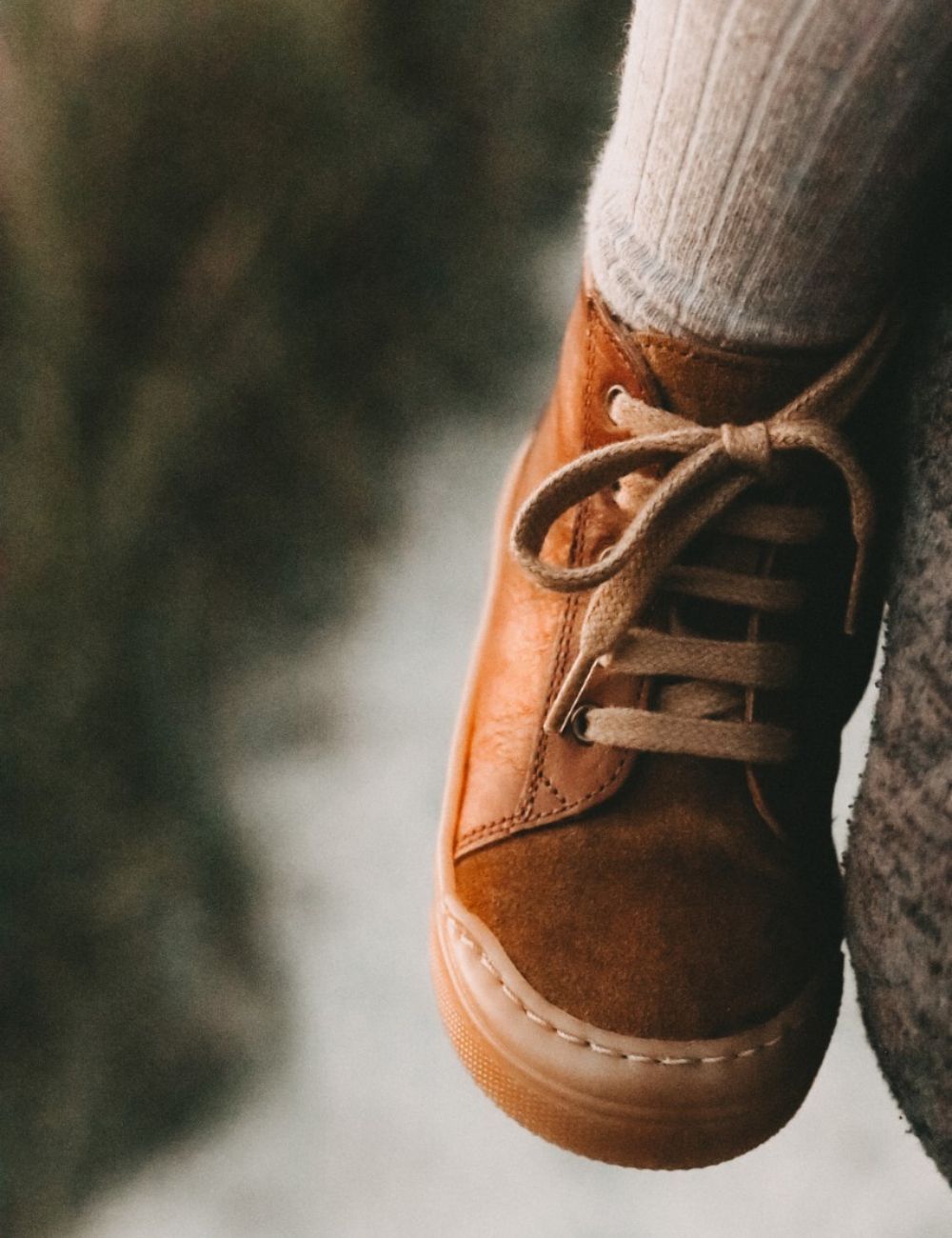 Sneaker Bootie - Cognac