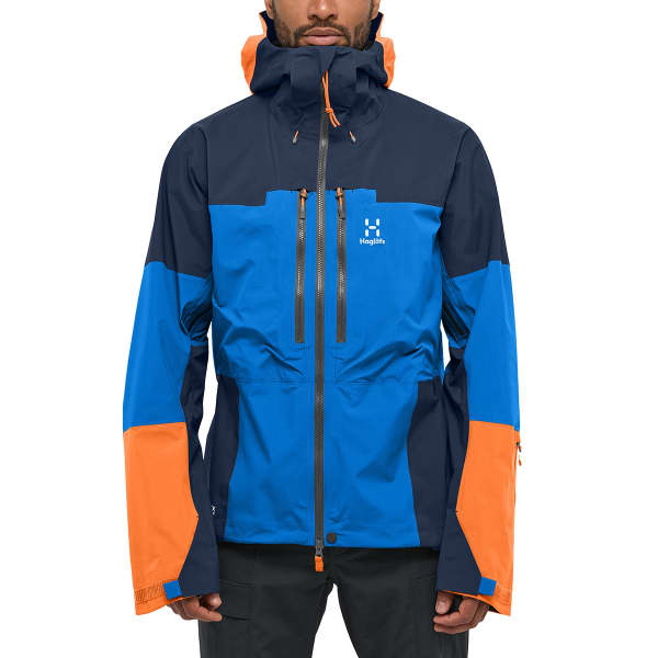 Veste alpinisme HAGLÖFS SPITZ GTX PRO JACKET M ELECTRIC BLUE/TARN BLUE