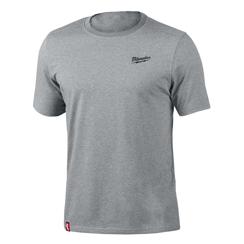 Milwaukee hybrid T-shirt L grijs