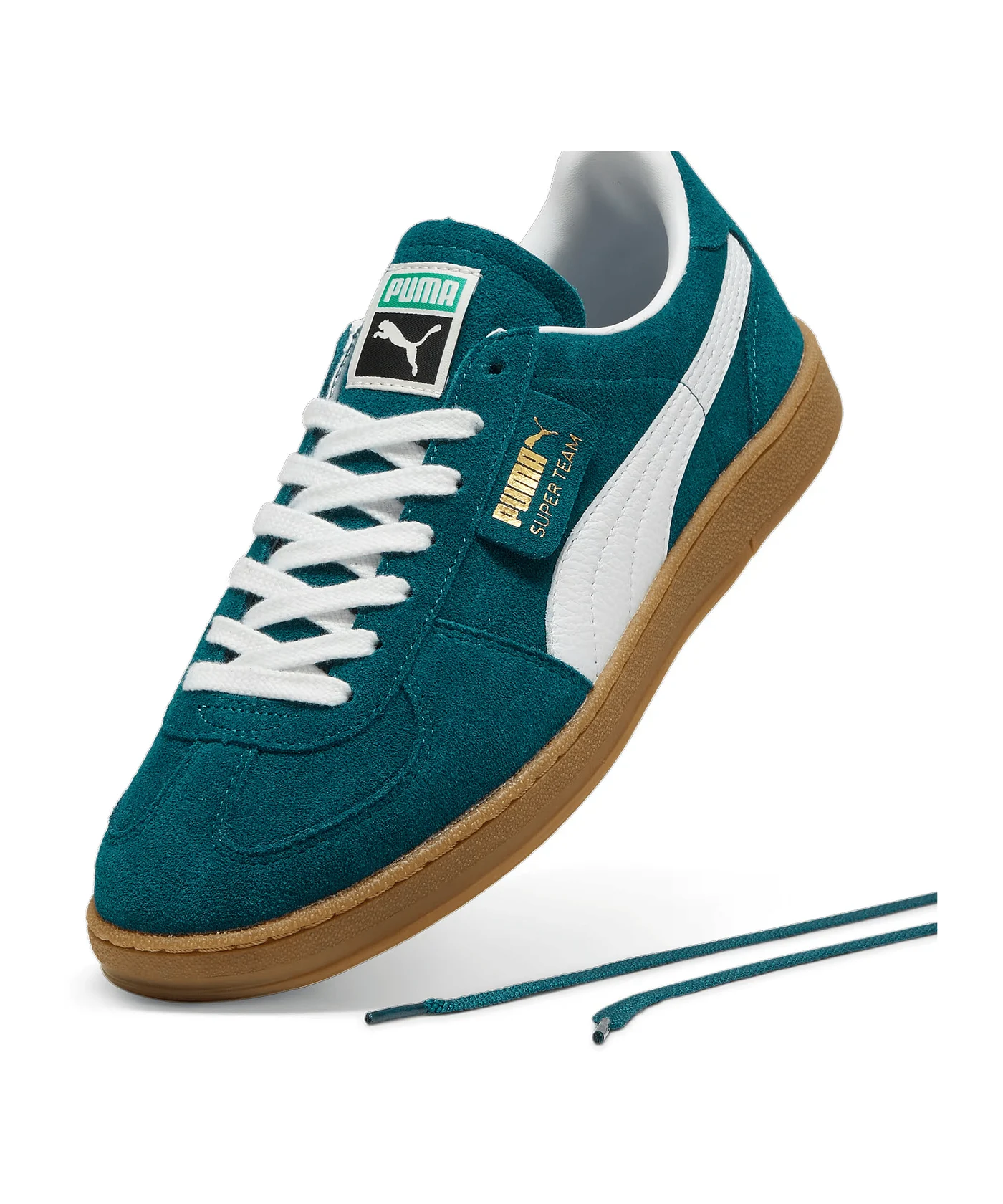PUMA Super Team SD Sneaker Grün F01