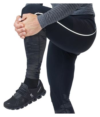Collant Long Odlo Zeroweight Warm Reflective Noir