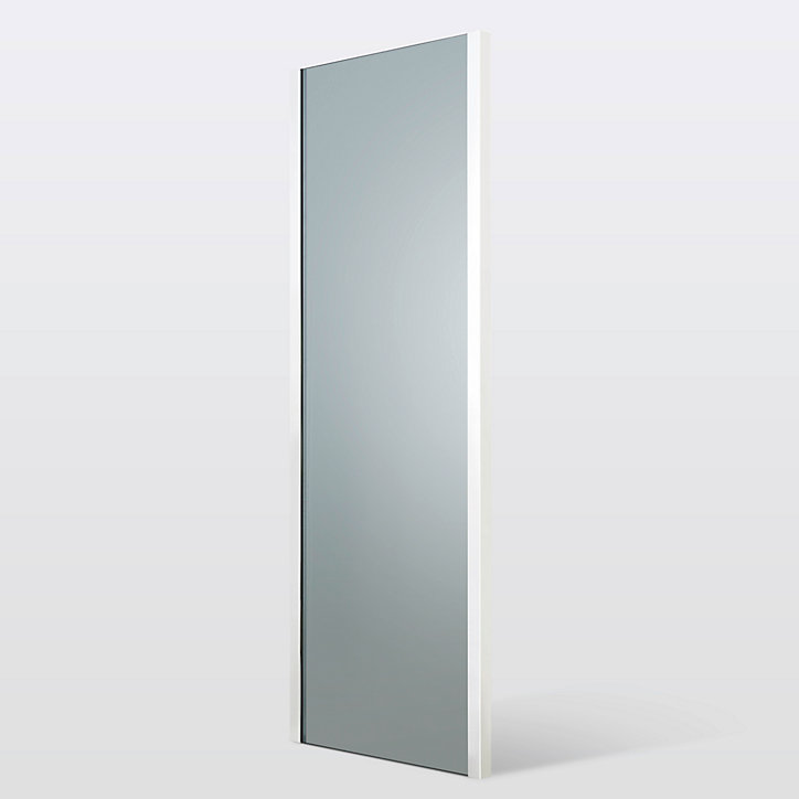 Paroi de douche fixe Cooke & Lewis Zilia verre fumé 90 cm