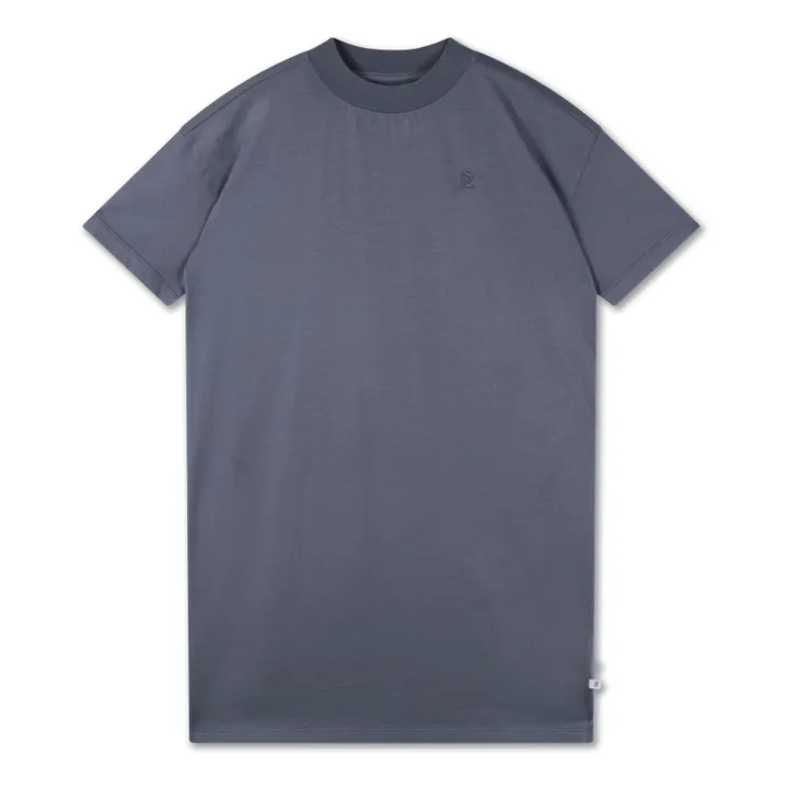 Repose AMS Robe Coton Bio Boxy | Gris anthracite