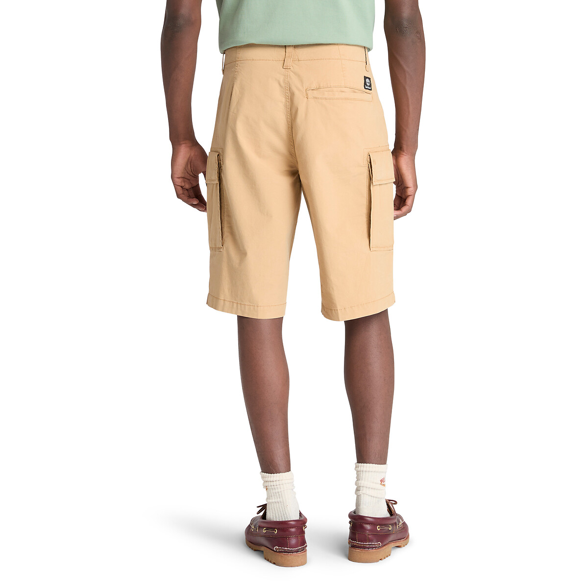 TIMBERLAND<br>Bermudas cargo retas para atividades ao ar livre