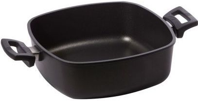 Saro - Eurolux Premium - Braadsledeset - Glazen Deksel - 28 x 28 x H 10 cm - 6,0 L