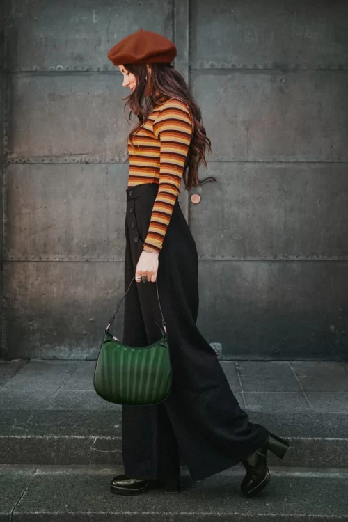 Bunny Carlie Swing broek in zwart