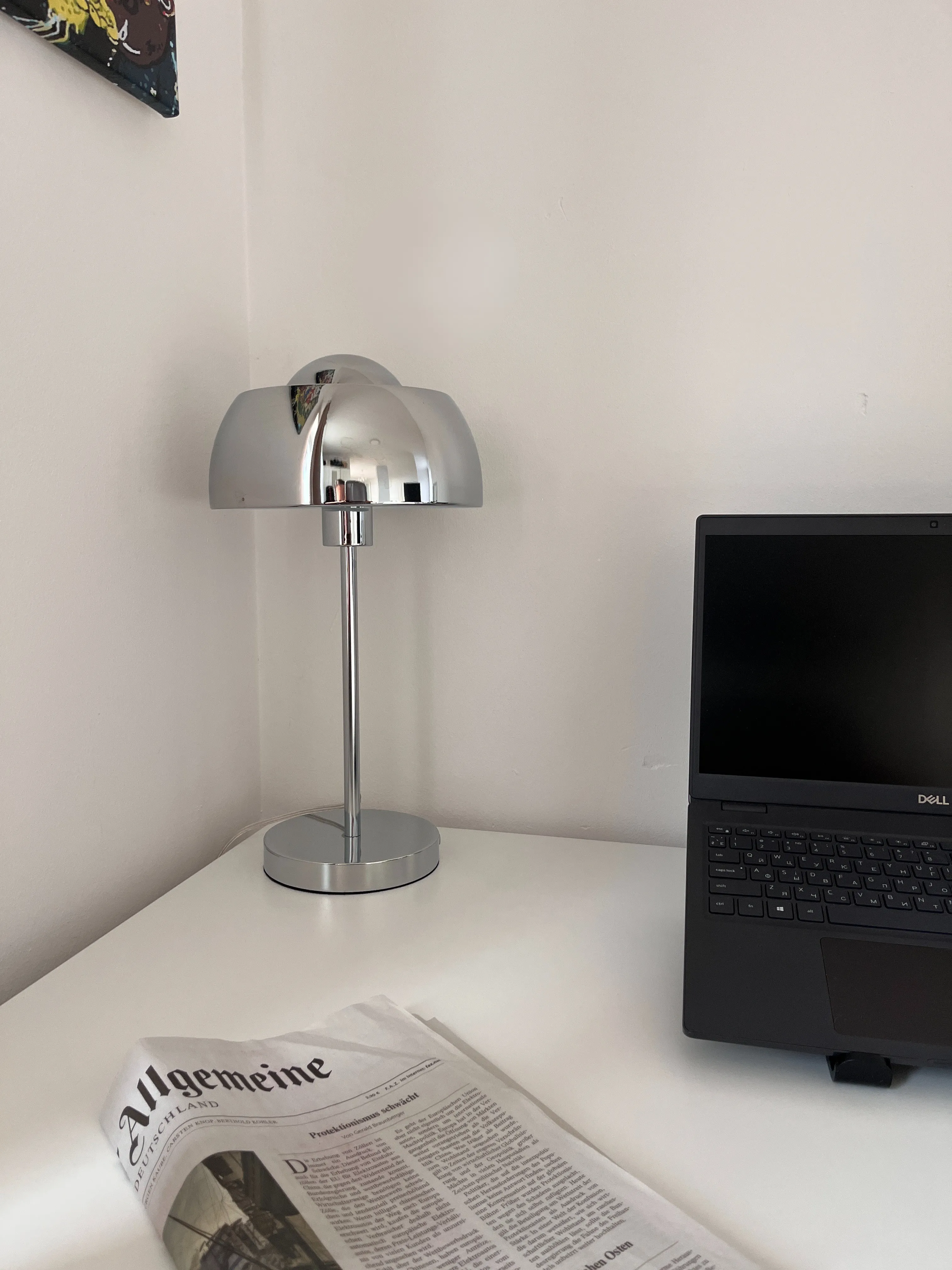 Tafellamp SENETTE Metaal Zilver