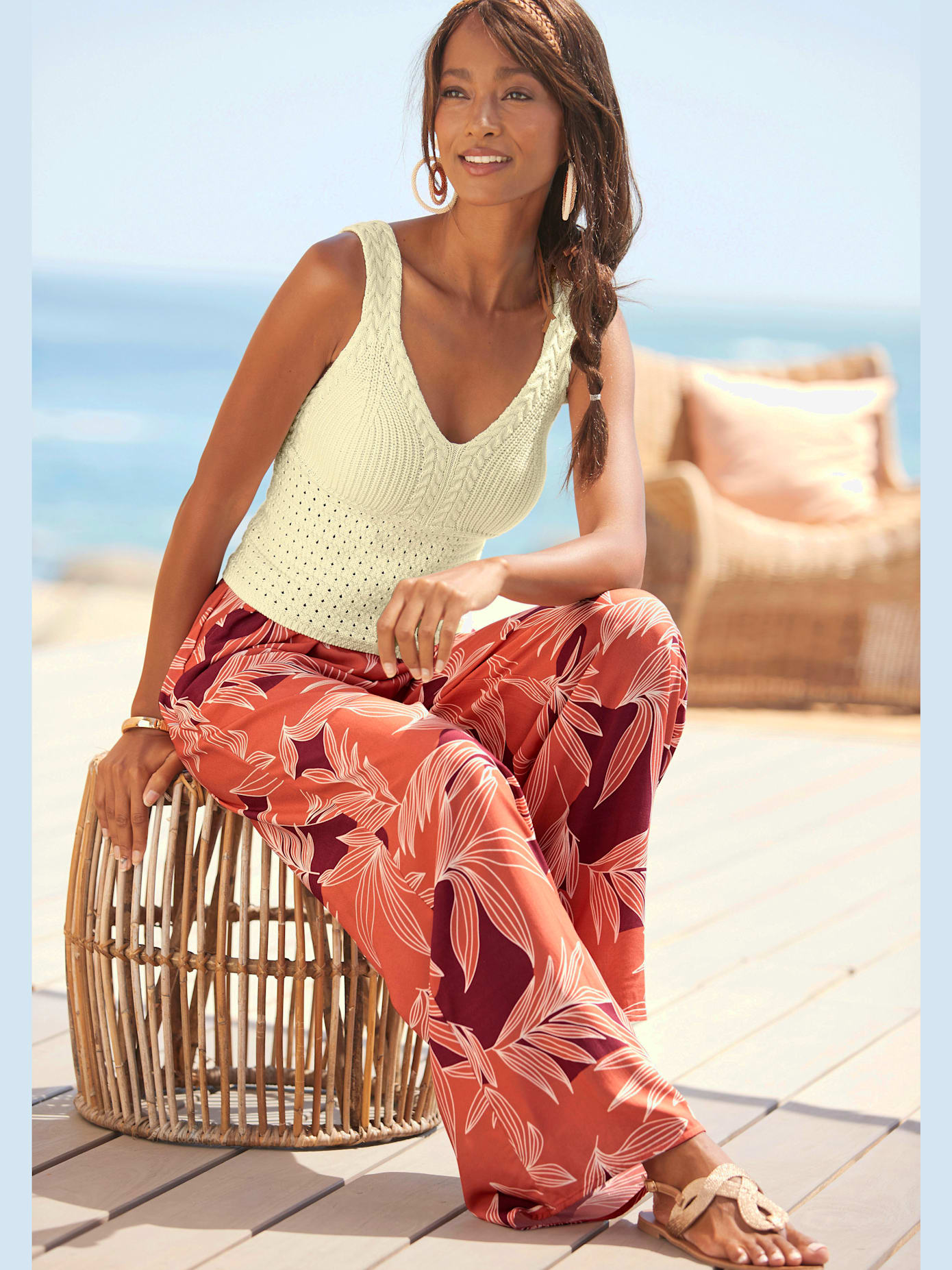 Pantalon jambes extra-larges