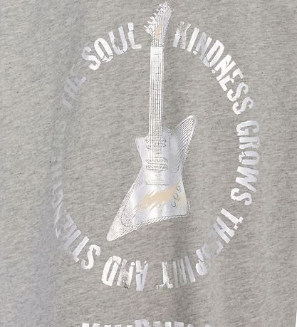 Petit by Sofie Schnoor T-Shirt - Grey Melange m. Guitar