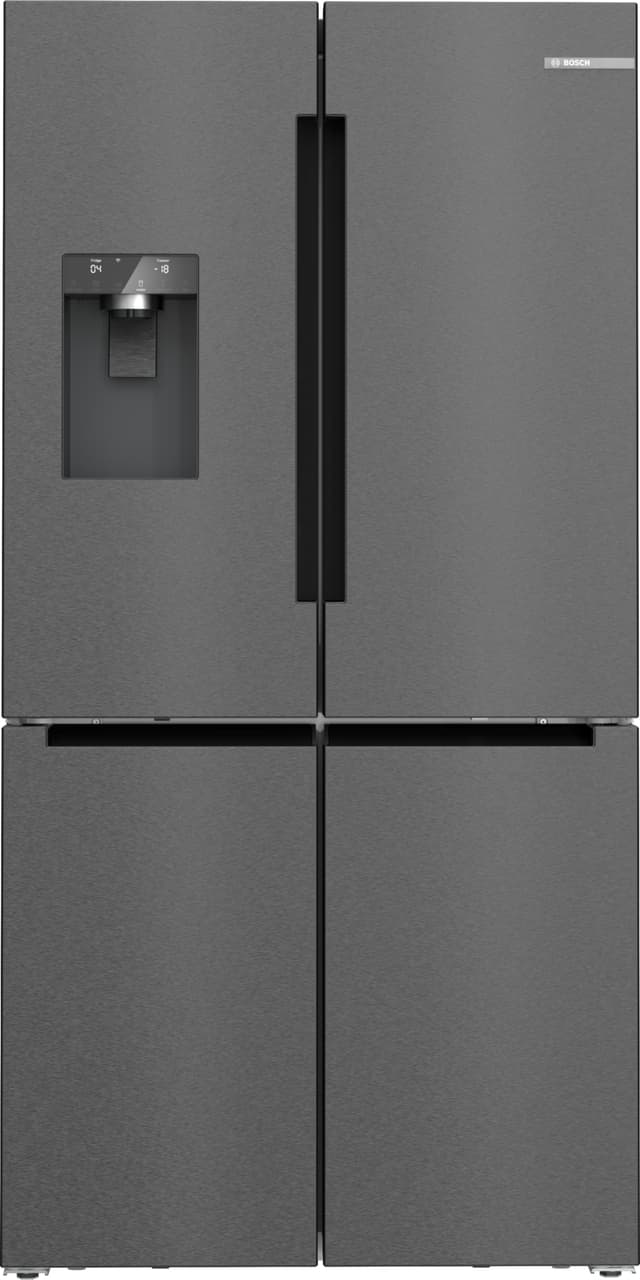 Bosch Side-by-side KFI96AXEA (sort rustfrit stål)