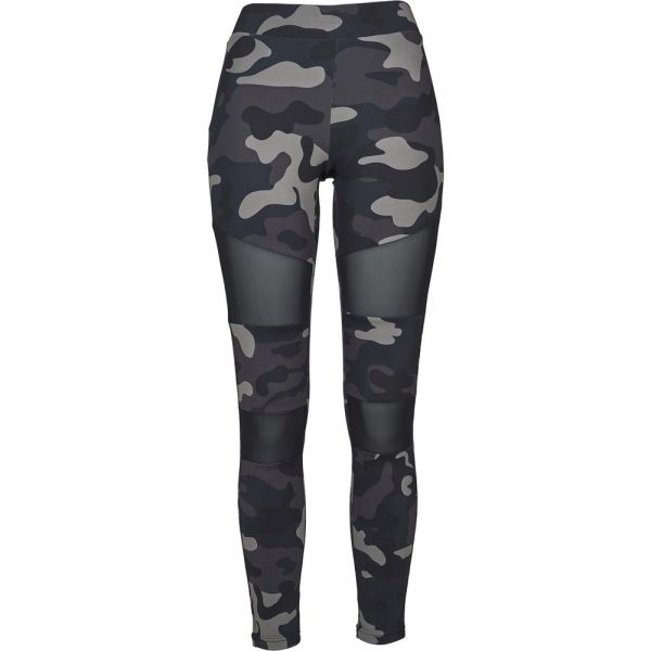 Urban Classics Knitted Leggings Camo Tech Preto XS Mulher