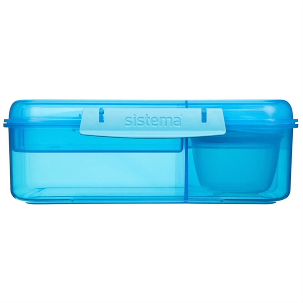 Bento Cube Madkasse 1,65 L Blå - Sistema