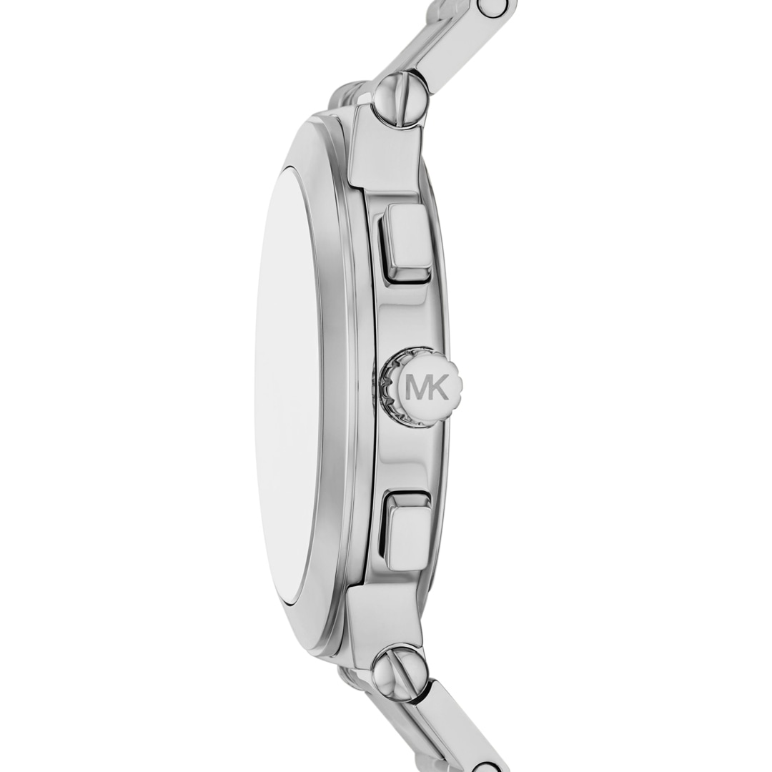 Michael Kors Billie Chronograph Silbrig / Blau